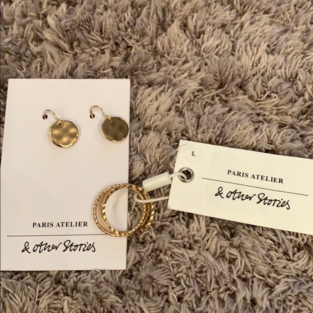Paris Atelier Earrings and Rings